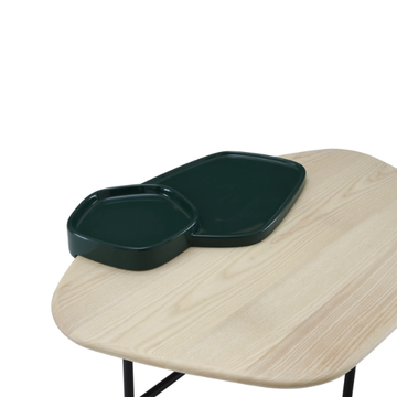 LEWA - Ash coffee table with tray by Ligne Roset - view 3